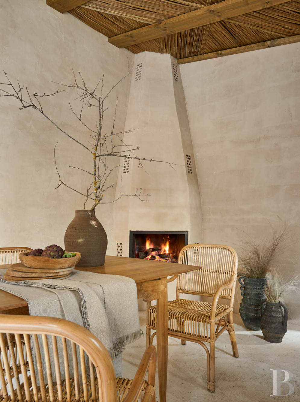 En Catalogne, dans l’arrière-pays de l’Empordà,  une vaste « masia » rénovée en plusieurs maisons - photo  n°23